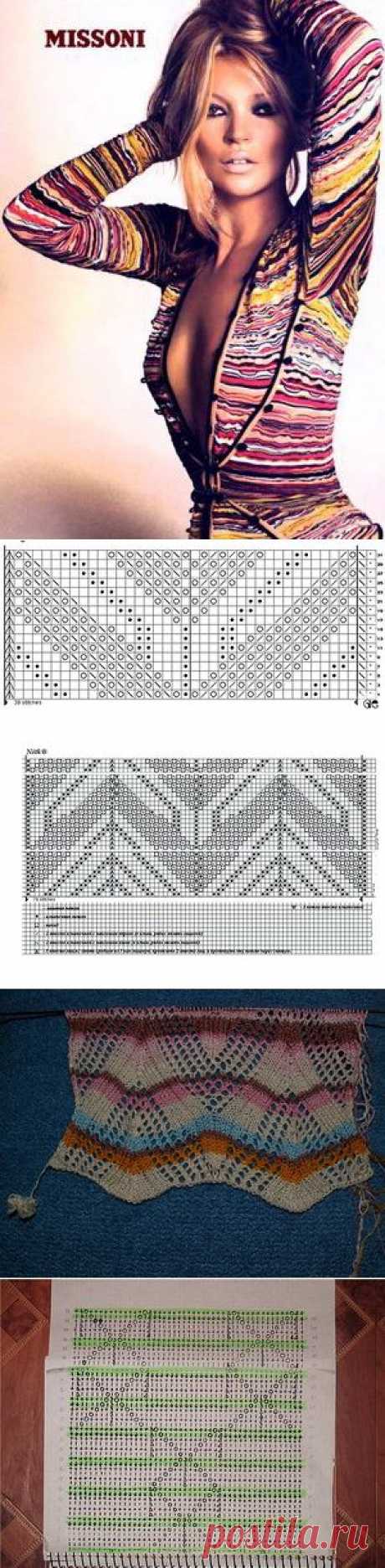 Вязаный Эксклюзив от &quot;DiCher&quot; » Архив блога » Сногшибательное MISSONI. История и схемы