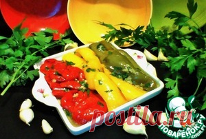 Мгновенно маринованный перец "Светофор"