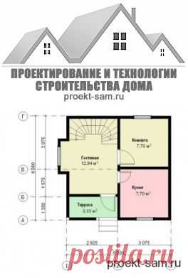 План одноэтажного и двухэтажного загородного дома с размерами