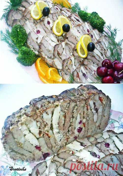 Мясной микс – рецепт холодной новогодней закуски / Простые рецепты