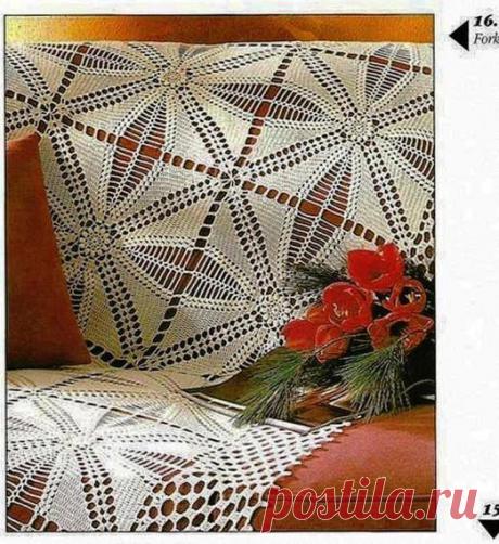 АЖУРНОЕ ПОКРЫВАЛО..