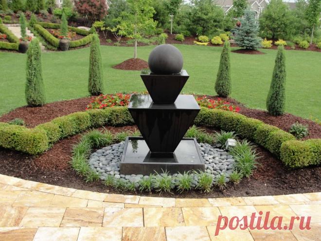Садовые фонтаны — 90 фото декоративных проектов своими руками Портал о ландшафтном дизайне - обзор лучших дизайнерских идей и секретов по уходу за садом и дачей