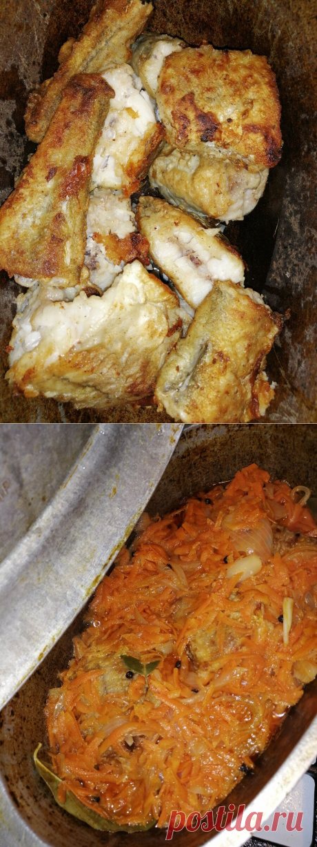 Рыба под маринадом. Вкус из советского детства. | Разная Я. Наталия. | Яндекс Дзен