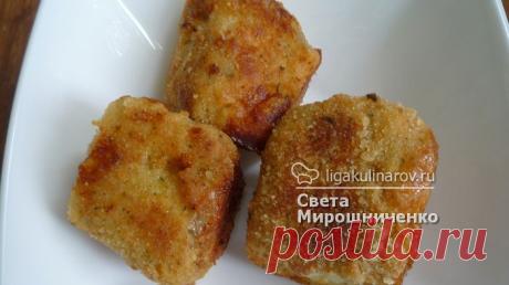 Минтай жареный рецепт пошаговый Лиги Кулинаров. Рецепт жареного минтая, рецепты Лиги Кулинаров.