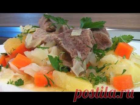 Баранина тушеная, с овощами видео рецепт. Книга о вкусной и здоровой пище - YouTube