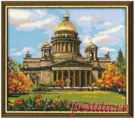 ​Вышивка крестиком "Исаакиевский собор" Вышивка крестиком "Исаакиевский собор"Исаакиевский&nbsp;собор&nbsp;– самый известный и крупный храм Санкт-Петербурга, выдающийся пример русской религиозной архитектуры.&nbsp;Это&nbsp;одно из самых значительных и красивых купольных зданий во всем мире. Масштабы постройки впечатляют: она...