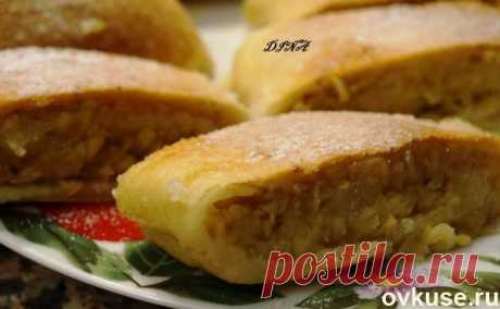 Творожный штрудель с яблоками - Простые рецепты Овкусе.ру