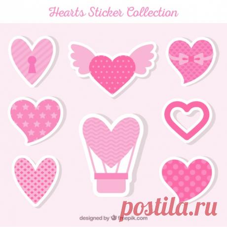 Коллекция сердца стикеры в розовых тонах Более миллиона свободных векторов, PSD, фотографии и бесплатные иконки. Эксклюзивные халявы и все графические ресурсы, которые необходимые для ваших проектов