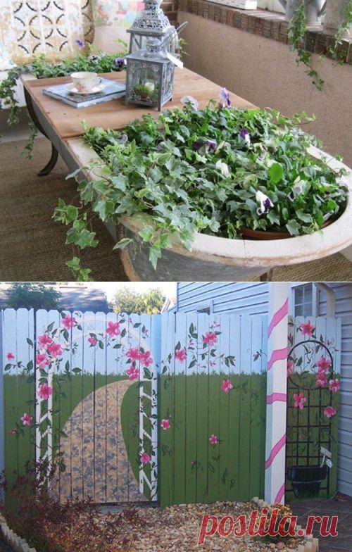 Как быстро, стильно и бюджетно украсить дачу: 5 советов, 50 идей | ВСЁ ДЛЯ ДОМА