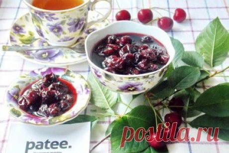 Вишневое варенье без косточек - рецепт с фотографиями