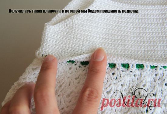 МК Подклад к вязаному платью: Дневник группы «ВЯЖЕМ ПО ОПИСАНИЮ»: Группы - женская социальная сеть myJulia.ru