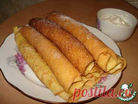 Блины тыквенные Кулинарный рецепт