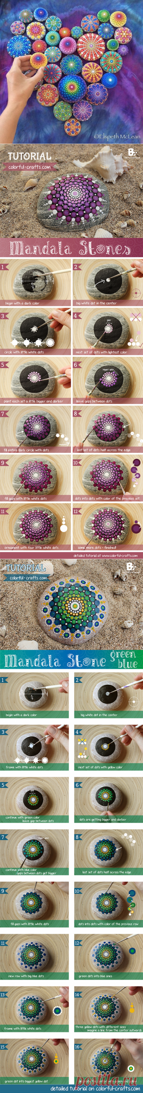 Mandala Rocks Tutorial Learn The Tips And Tricks | The WHOot