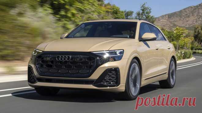Внедорожник-купе Audi Q8 и SQ8 2025 получили ряд обновлений и дополнительные пакеты