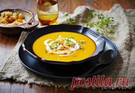 Холодный крем-суп с морковью и йогуртом — Вкусные рецепты