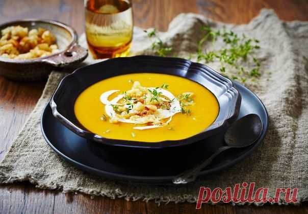 Холодный крем-суп с морковью и йогуртом — Вкусные рецепты