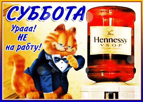 СУББОТА. УРА! НЕ НА РАБОТУ!
