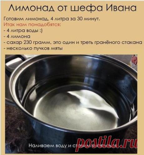 Как сделать лимонад дома