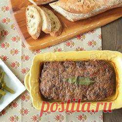 Паштет из куриной печени со сморчками
