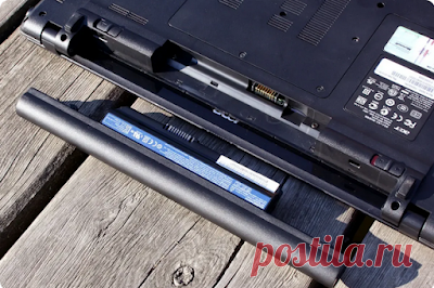 Раскачка аккумулятора нового ноутбука народным способом.