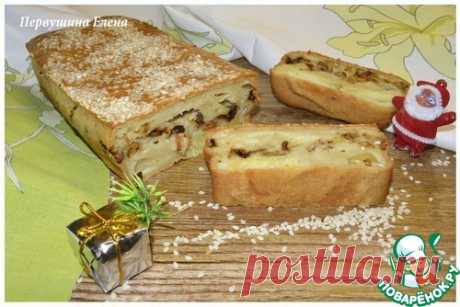 Пирог заливной с картофелем и шкварками - кулинарный рецепт