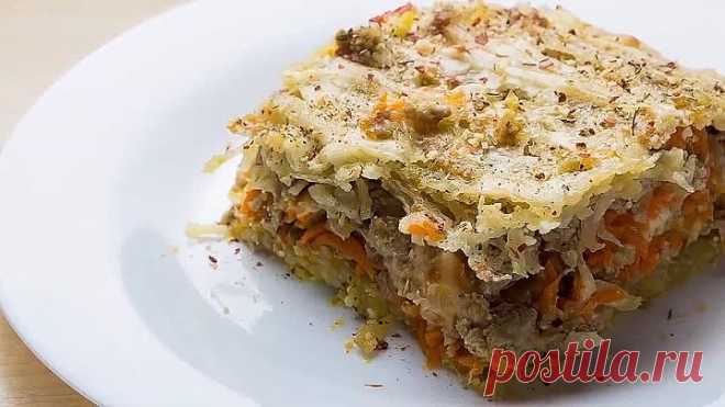 Запеканка а-ля ДРАНИК! Вкусное и простое блюдо!