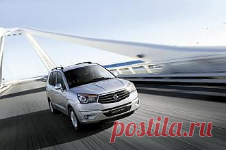 Новый внедорожный минивэн SsangYong Stavic