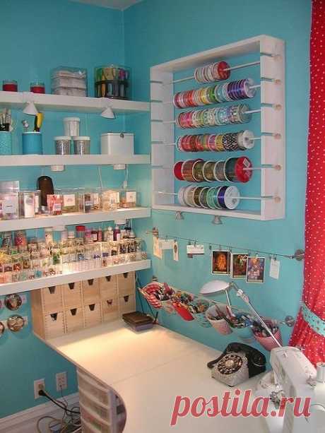How to organize an ideal creative corner