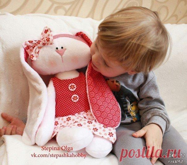 Шьем зайку.