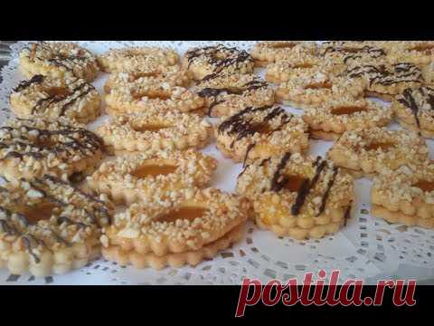 صابلي بالمربي رائع بعجين اقتصادي سهل ولذيذ/حلويات العيد