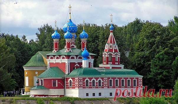 Церковь Димитрия на крови Углич. / Интересные места / Мировые достопримечательности