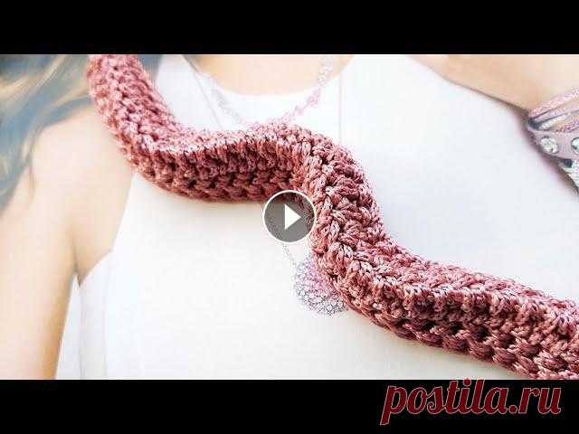 Бомбическая идея вязания трёхгранного жгута крючком ???? crochet pattern....