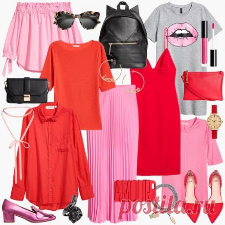 Планируете посетить Московскую Неделю Моды? Значит, пора выбирать эффектный наряд! Предлагаем вам взять на заметку проверенный многими из звёзд стрит-стайла приём - смело комбинируйте красное с розовым. Поверьте, подобный образ сможет покорить любой подиум! #HM