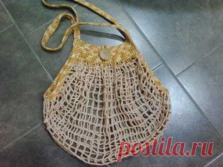 Сумка, авоська, сетка...  Bag, bag, bag...  Amigurumi. Crochet. Аксессуары крючком.