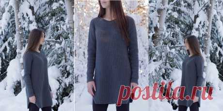 Женское платье Whistler Простые, чистые линии и рельефный узор быстро сделают это платье любимым, и оно придется по вкусу любой моднице. Вяжется женское платье спицам сверху вниз без швов.