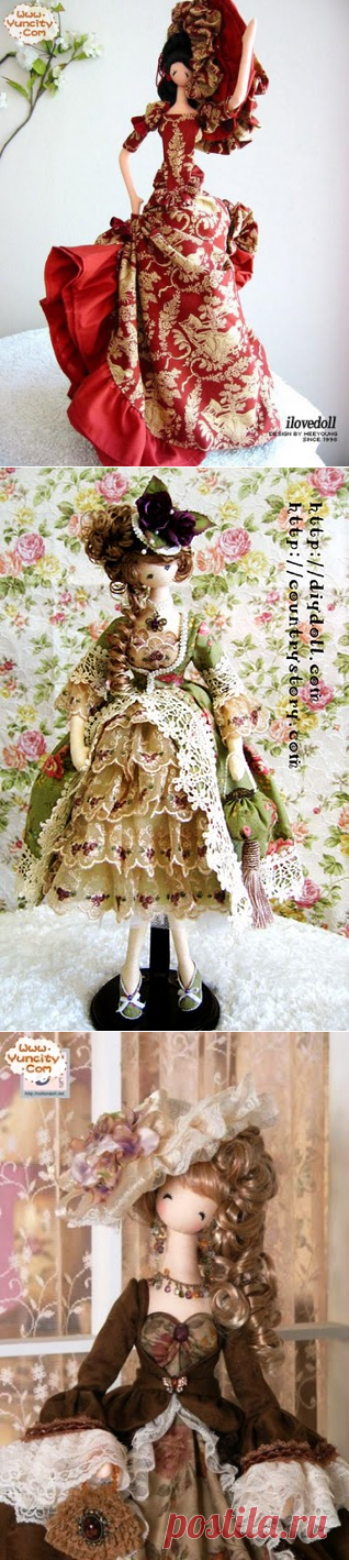 ИДЕИ, ВЫКРОЙКИ ДЛЯ КОРЕЙСКИХ КУКОЛ.