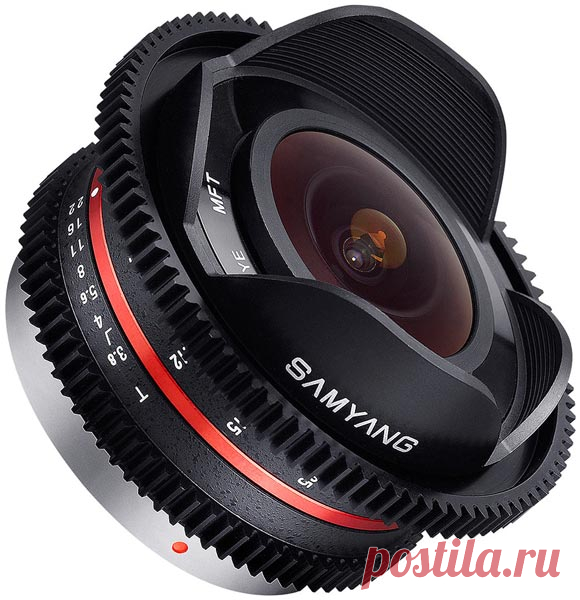 Samyang представила пять объективов с ручной фокусировкой, включая «рыбий глаз» Samyang 7.5mm T3.8 Cine UMC Fish-eye - PCNEWS.RU