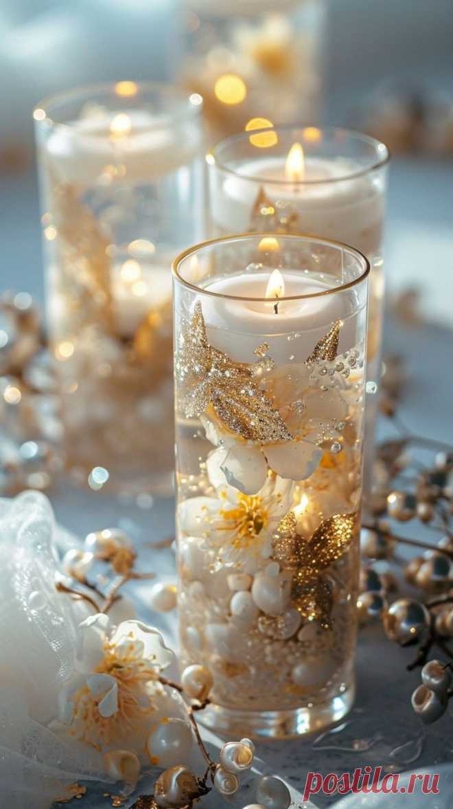 Красивые арома-свечи... Гармония внутри каждого из нас...