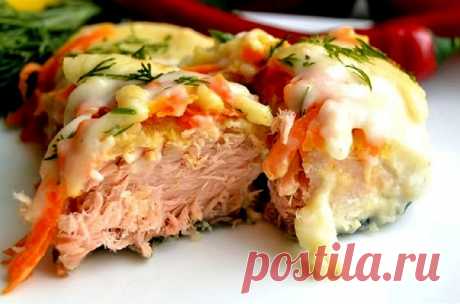Вкусная рыбка в духовке