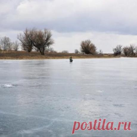 По льду за пескарём - МирТесен
