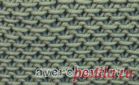 Узор 616 из снятых петель | каталог вязаных спицами узоров