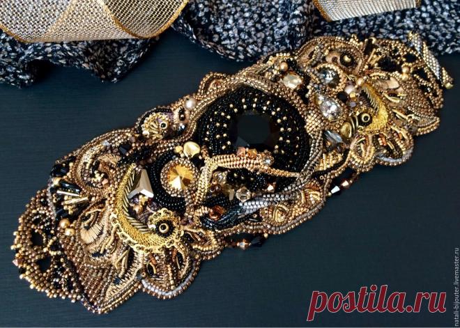 Купить Браслет "Imperial treasures" - бисер японский, кристаллы сваровски, хрустальные бусины, хрусталь Сваровски