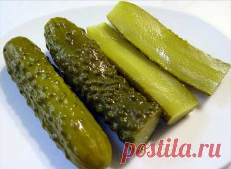 Хрустящие маринованные огурчики | Вкус и цвет Пульс Mail.ru