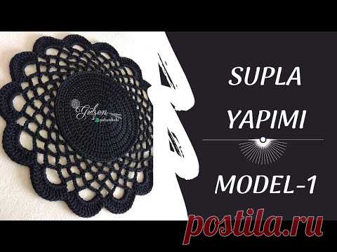 POLYESTER MAKROME İPİYLE TÜM PÜF NOKTALARI İLE SUPLA YAPIMI (MODEL-1)