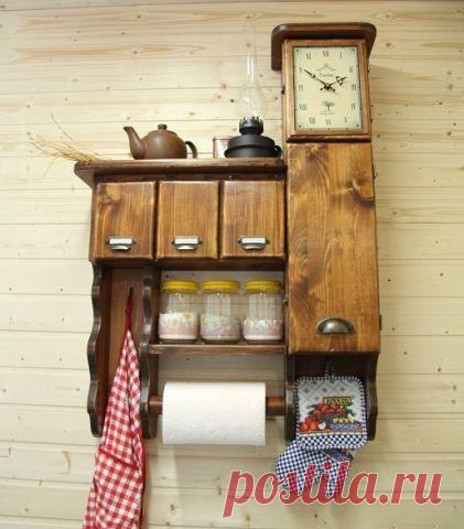 Кухонный шкаф "Тоскана". Авторская работа. Столярная мастерская Андрея Кобелева "ДворЪ".