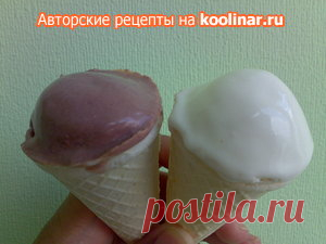 Мороженое рецепт с фото