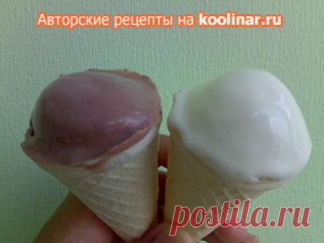 Мороженое рецепт с фото
