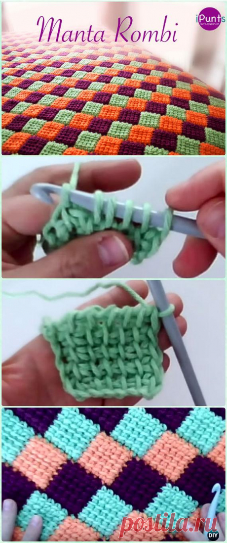 Crochet Block Blanket Free Patterns