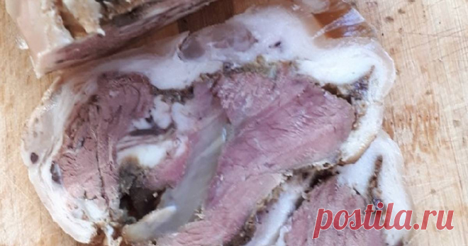 Рулет из рульки - пошаговый рецепт с фото. Автор рецепта Виктория . Рулет из рульки - пошаговый рецепт с фото. Отличный рецепт для приготовления бутербродов на завтрак. Экономно,  просто, полезно,  вкусно!