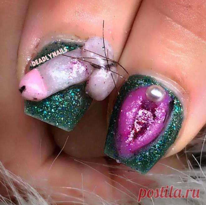 самый странный маникюр фото: 2 тыс изображений найдено в Яндекс Картинках